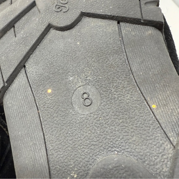 Tommy Bahama Black Suede AFET Winter Cozy Boots Faux Fur Lined Women's Size 8 - Picture 8 of 8